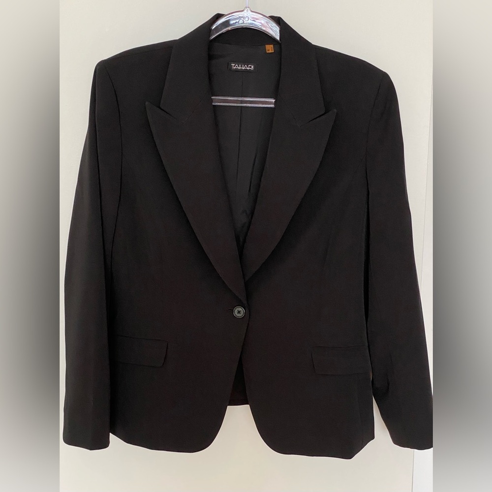 Black Tahari Blazer